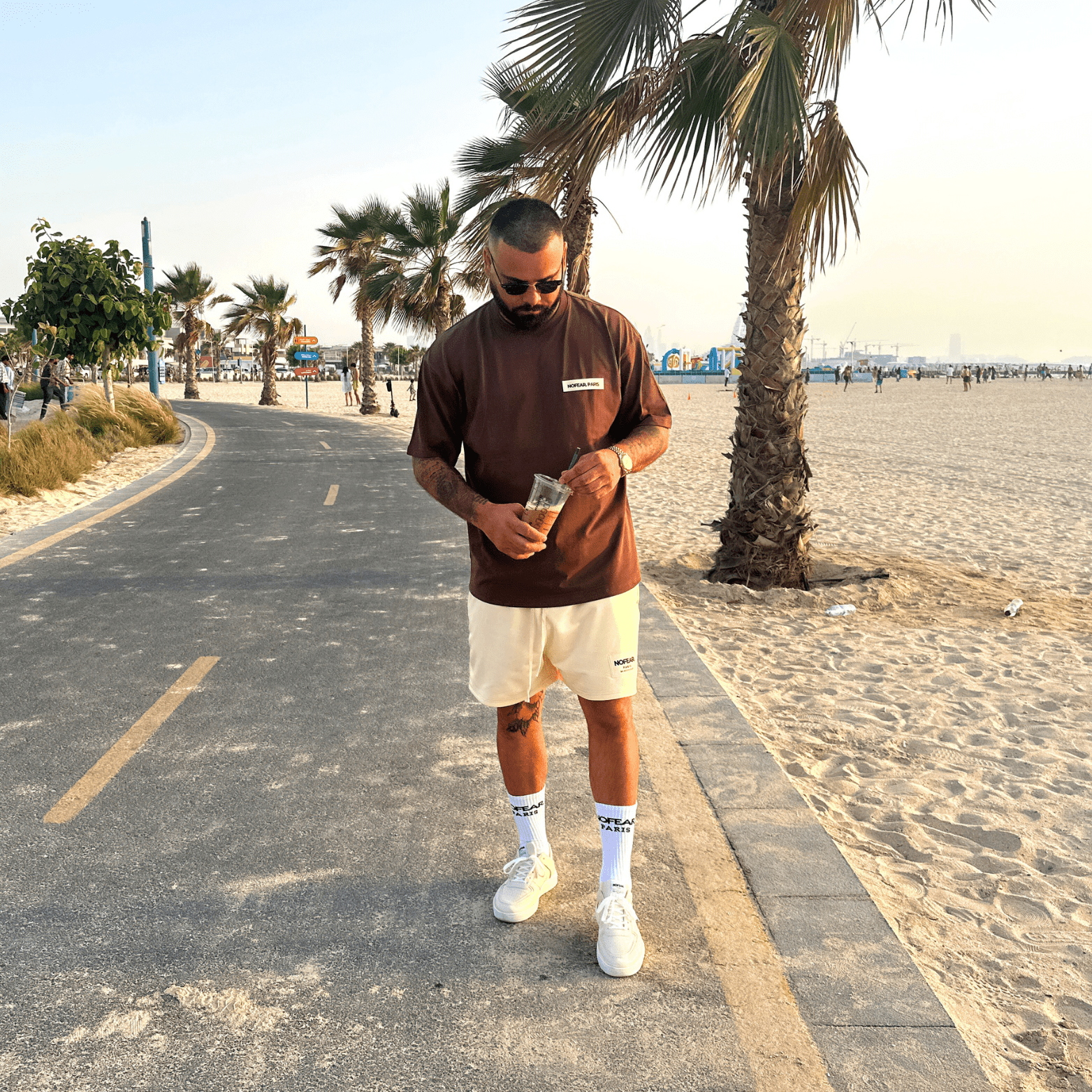 NOFP® SIGNATURE OVERSIZE TEE - UNISEX HEAVY 300 GSM - NOFP STUDIOS