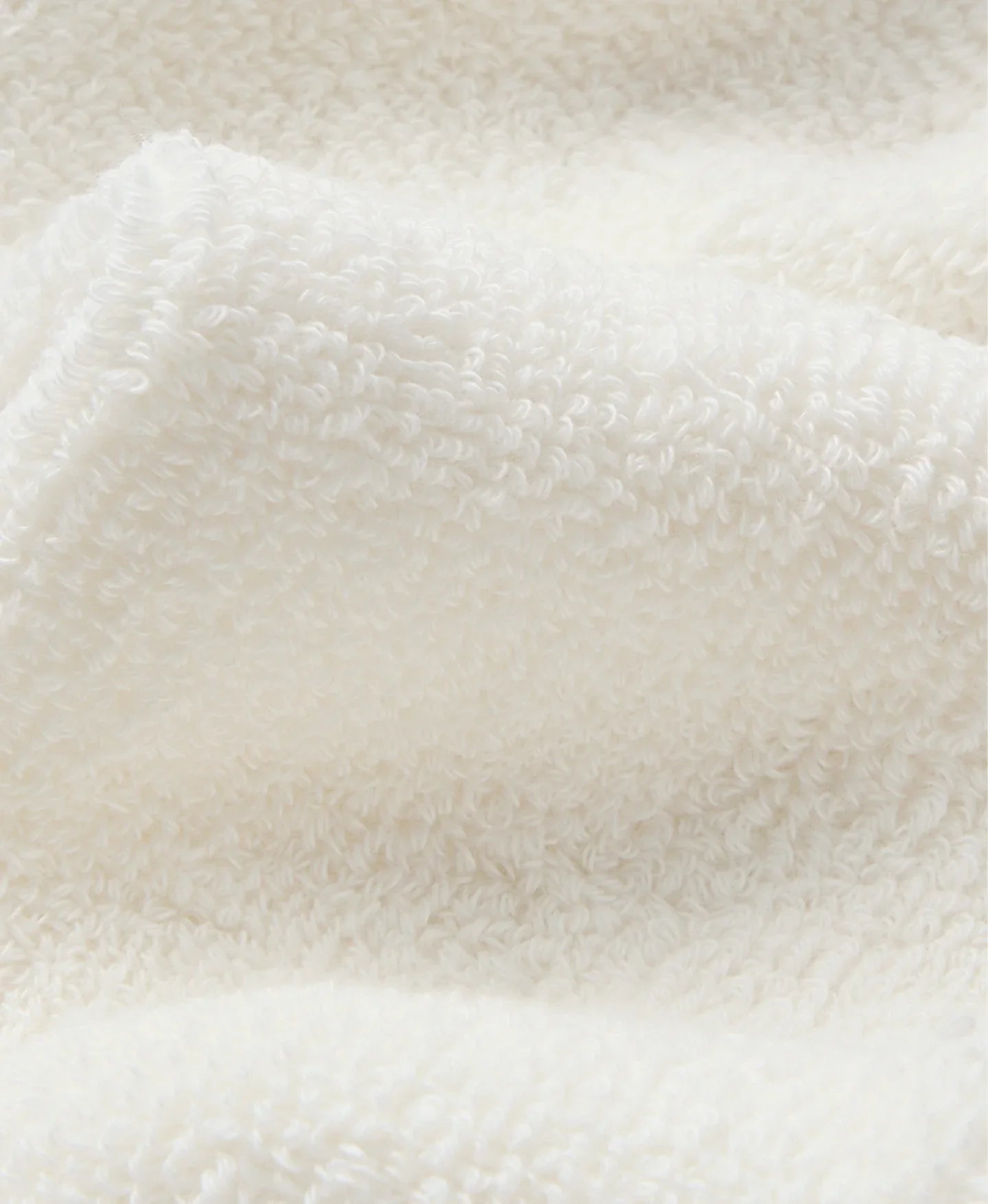 TERRY 'BONE WHITE' SOCKS - NOFP STUDIOS