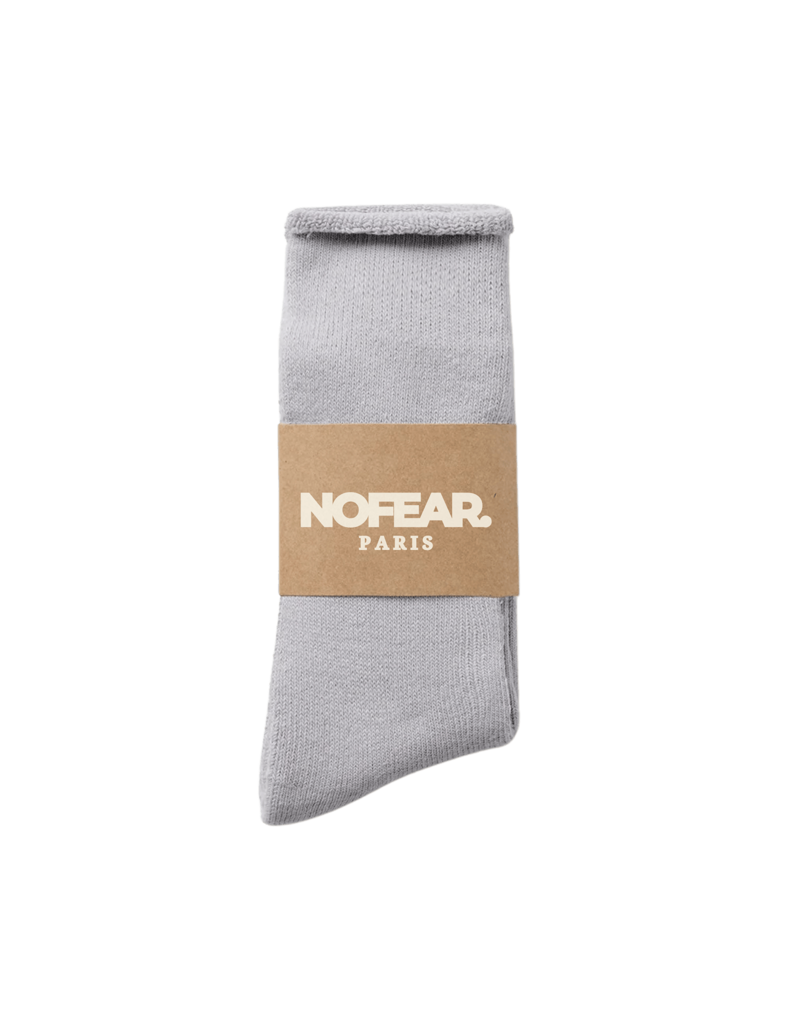 TERRY 'CLOUD GREY' SOCKS - NOFP STUDIOS