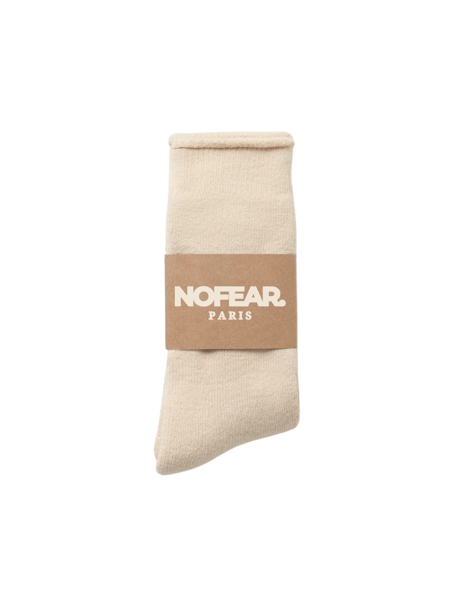 TERRY 'CREAM' SOCKS - NOFP STUDIOS