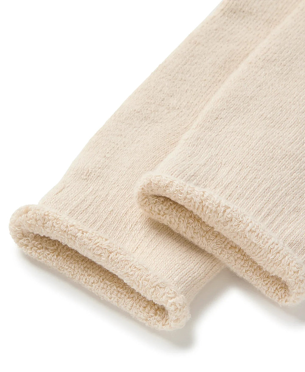 TERRY 'CREAM' SOCKS - NOFP STUDIOS